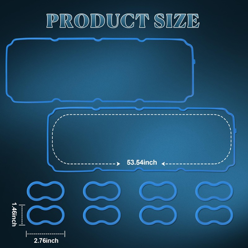 5.7L 6.1L 6.2L 6.4L Valve Cover Gasket Set for HEMI