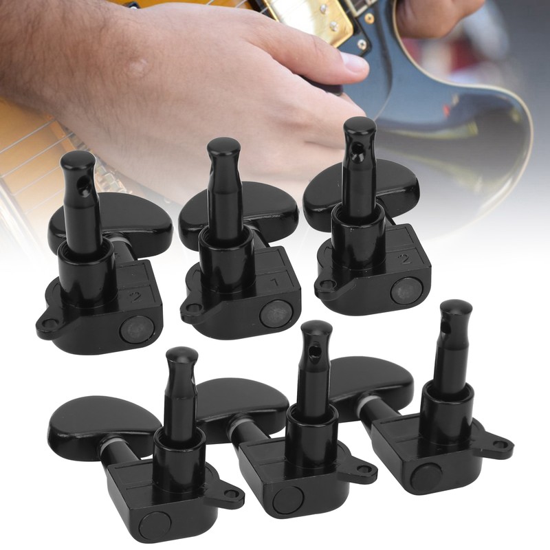 Strings Tuning Pegs 3 Left 3 Right Electric Guitar Locking
