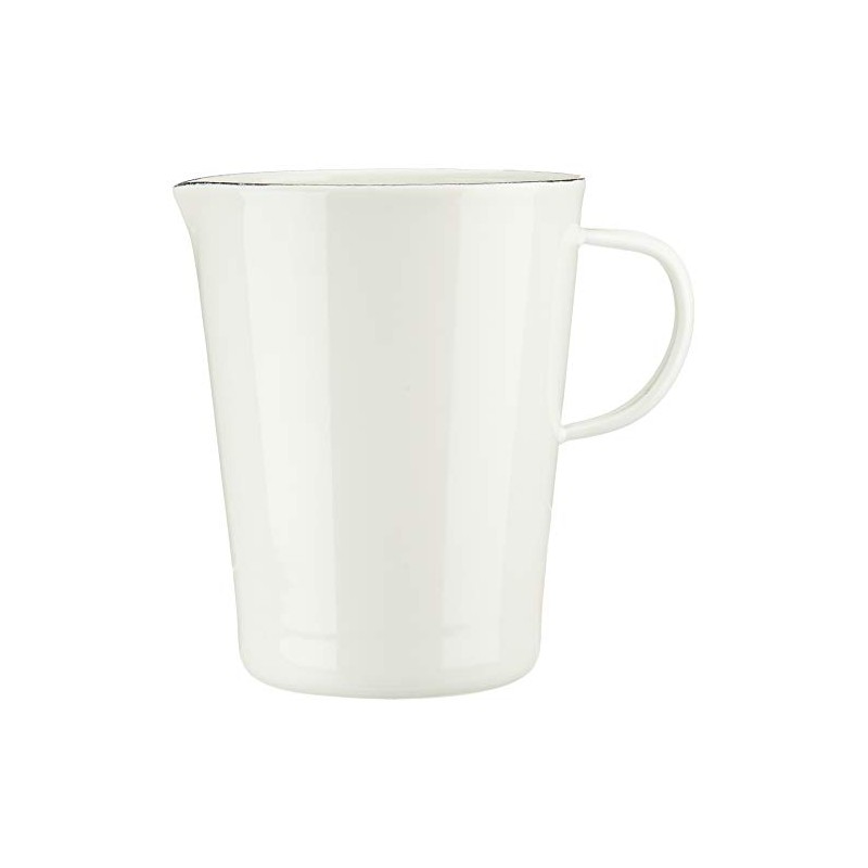 Pearl Metal Measuring Cup White 800ml Enamel Measuring Cup Blanc