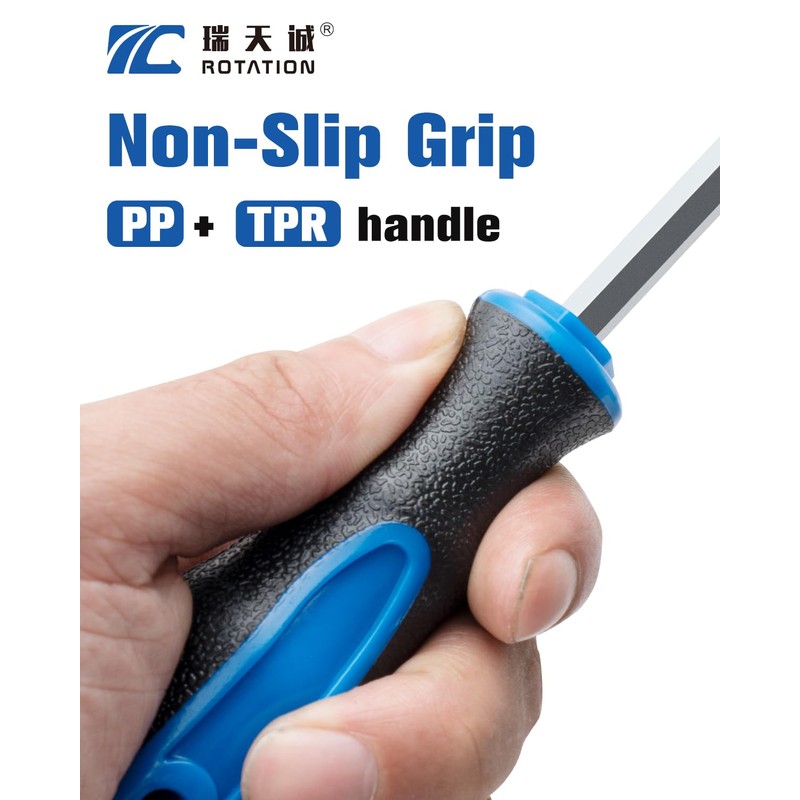 ROTATION 1/4 Inch Magnetic Bit Driver, Nut Driver with Non-slip