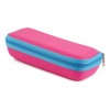 Tacy LM-7151-16 Glasses Case, Stylish, Gadget Pouch, Hard Case, Zipper,