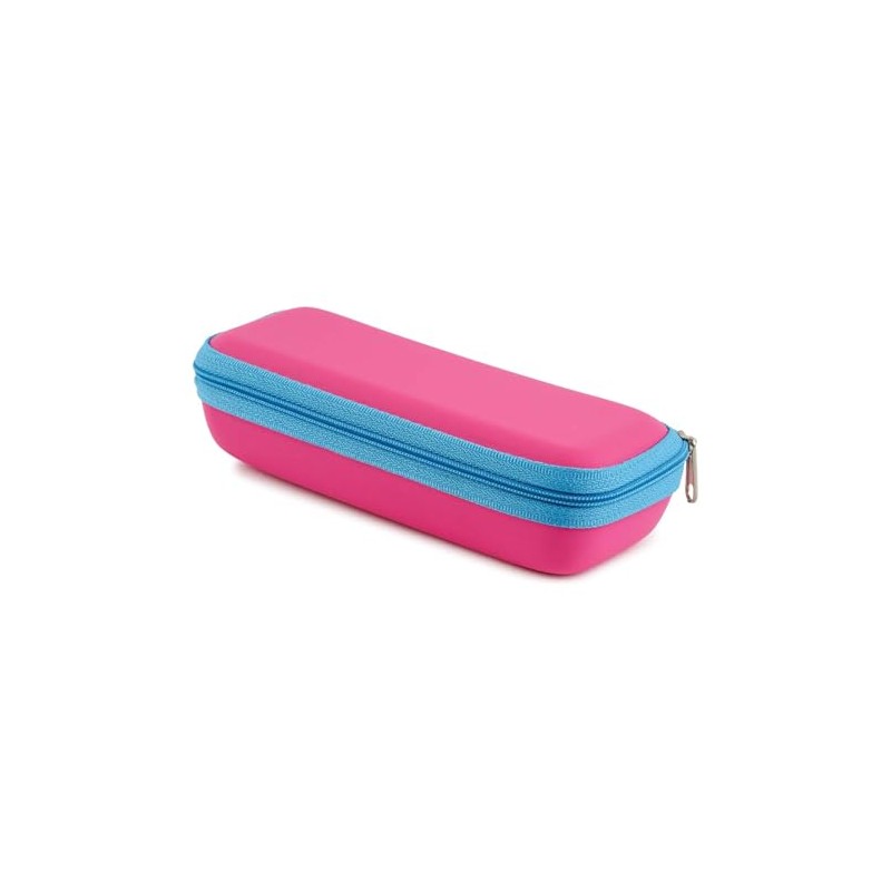 Tacy LM-7151-16 Glasses Case, Stylish, Gadget Pouch, Hard Case, Zipper,