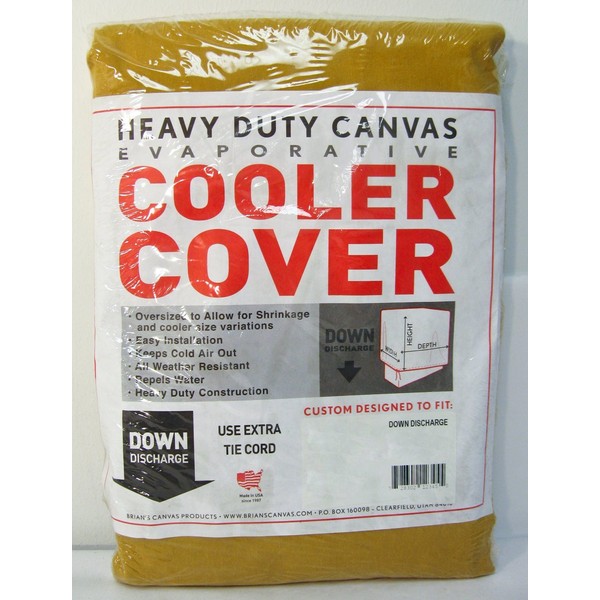 42 in. x 45 in. x 35 in. Evaporative Cooler Down Discharge Cover