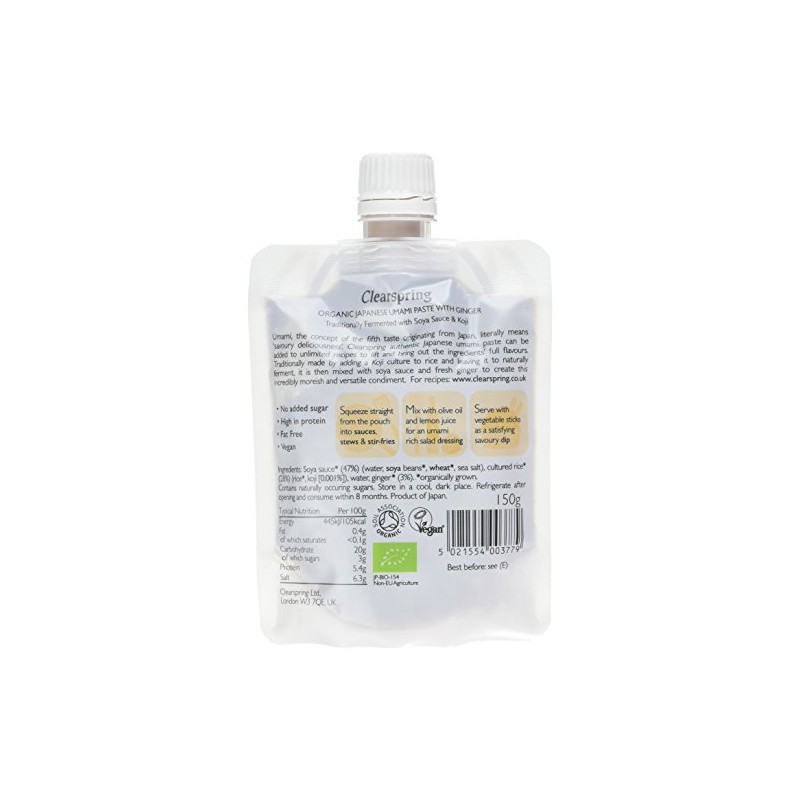 Clearspring Organic Japanese Umami Paste with Ginger