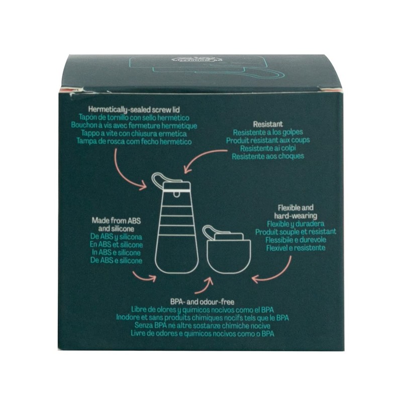 Mr. Wonderful - Foldable drinking bottle - Enjoy the trip!