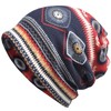 LEX STANDARD CH060 Women's Summer Knit Hat Ethnic Pattern Hat
