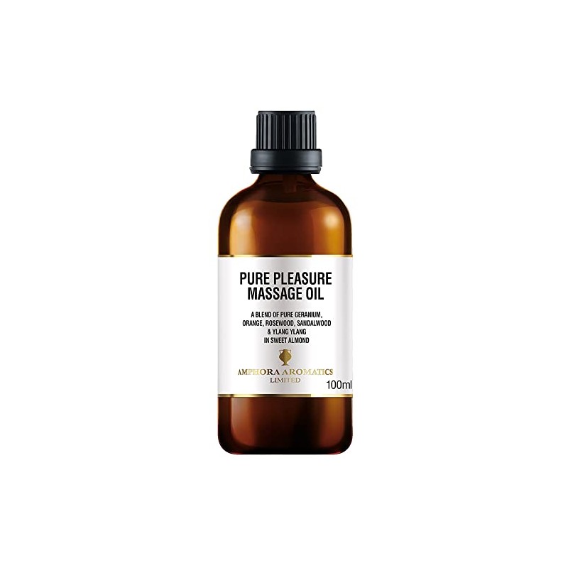 Amphora Aromatics Pure Pleasure Massage Oil 100ml - Glass