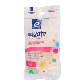 Esponja exfoliante Equate ovalada 1 pza