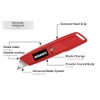 ALLWAY SLK Retractable Utility Knife with Steel Slider and 3