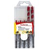 fischer 561649 D-U Hex Universal Drill Bit Set, 5 Pieces,