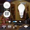 ORALUCE Motion Sensor Light Bulbs Indoor Outdoor 60 watt Equivalent,