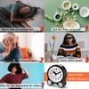Hearkent Talking Alarm Clock with German Pleasant Voice, Backlight and