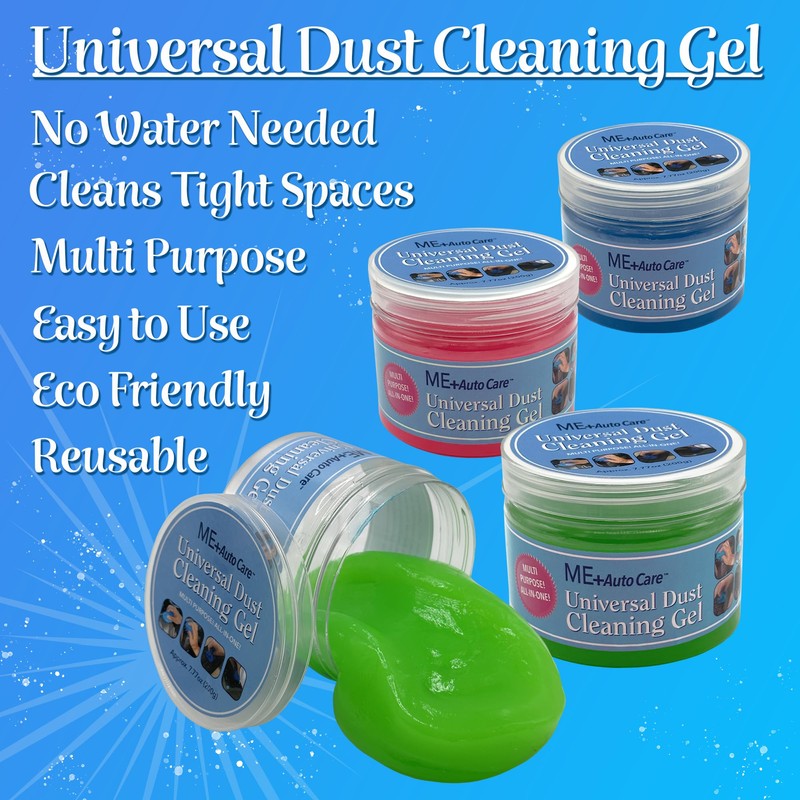 Universal Dust Cleaning Gel, ME+Auto Care, Multi Purpose, All-in-One, Cars,