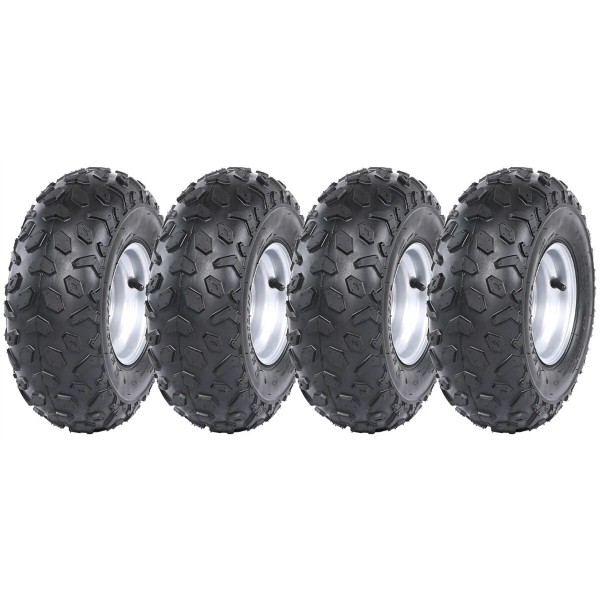 Unbranded 4pack 145/70-6 Wheel Tire Rim 3 stud for Taotao