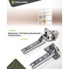 DEKAROX Door Hinge Set for Bosch Siemens Neff Constructa 00268698