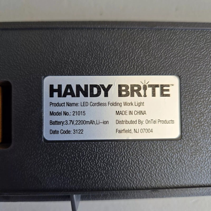 HANDY BRITE Ultra-Bright 72 LED Foldable Work Light 1000 Lumens