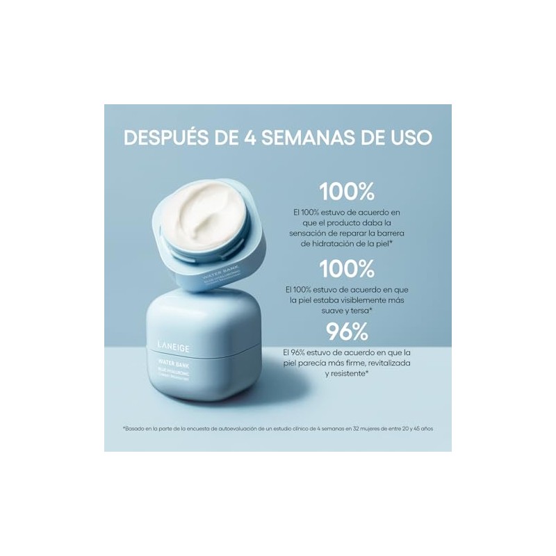 LANEIGE Water Bank Blue Hyaluronic Cream Moisturizer (Crema Hidratante)