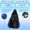 JIAJUNFS Waterproof Bicycle Seat Covers Rainproof, UV-Resistant dustproof and Windproof