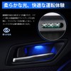 BUYFULL Prius 50 Series Front and Rear Door Handle, Illumination,
