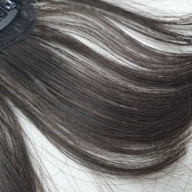 Bangs see-through bangs partial wig natural brown bangs wig (WFIYLWQ) / 앞머리 시스루뱅 부분가발 자연갈색 앞머리가발 (WFIYLWQ)