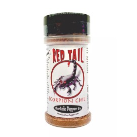 Red Tail Scorpion Powder Scorpion Chili Pepper Powder Hot Spice Trinidad Moruga Red Tail Seasoning 2 oz.