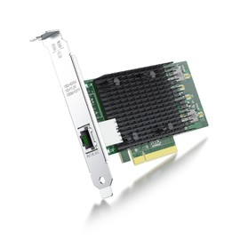 ipolex for Intel X540-T1, 10GbE Converged Network Adapter(NIC), X540 Chipset, PCI-E X8, Single RJ45 Copper Port