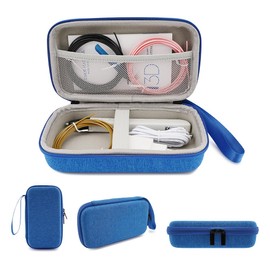 XINGFUDAO 3D Pen Case, 3D Doodler Pen Case, Compatible with SCRIB3D/MYNT3D/PIKA3D 3D Printing Pen, Storage Bag for 3D Pen PLA Filament, Blue