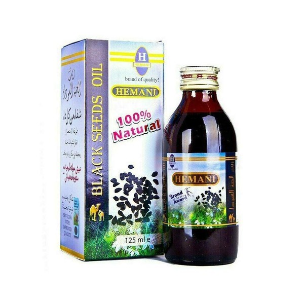 MAWANS Black Seed Oil Herbal 125ml 100% Pure Natural Extract Medical Halal Cold Pressed