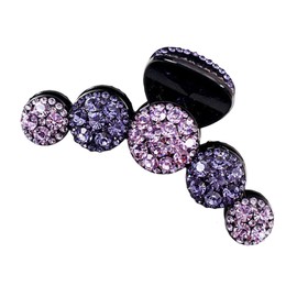 Baluue Party Hair Clip Rhinestone Jaw Clip for Women Girls Stylish Hair Accessory Decorative and Unique Design for Daily Use and Special Occasions
