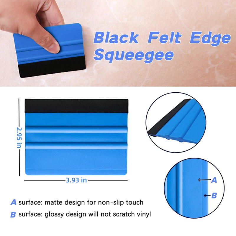 Jgeuyer Wallpaper Smoothing Tool Kit,Multi-Function Smoothing Tool Set for Peel