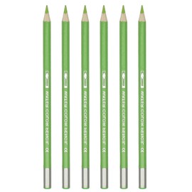 PATIKIL Watercolor Pencil, 6Pcs Water Soluble Pencils for Blending, Coloring, Sketch Drawing, Painting, Green Yellow