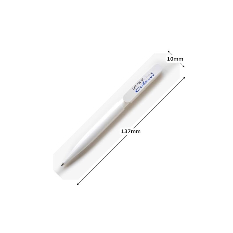 Collani Pen 030324 Recycled Ballpoint Pen, White