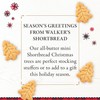 Walker's Shortbread Christmas Tree Shaped Mini Holiday Cookies, Pure Butter