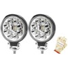 LED Work Light, Set of 2, 12V 24V High Brightness