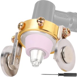 EATBALE Plasma Cutter Wheel Accessory Replacement Parts for Plasma Cutting Torch 60A / AG60 / SG55 Roller Guide Wheel Spacer Circle Compass Stand Off Corrosion-Resistant Metal Spacer Stand-Off