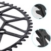 MiOYOOW 50/52/54/56/58T Bicycle Chain-Ring, Ultra-Light Narrow Wide Single Chain-Ring for