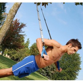 The Human Trainer - Poster | Suspension Gym Workout Poster Exercises | Bodyweight Workouts | Suspension Trainer