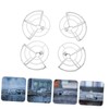 Vaguelly 4pieces Drone Propeller Guard Lightweight Protective for Mini Easy