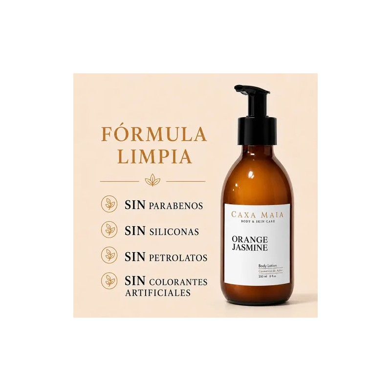 Crema Corporal Natural Hidratante Caxa Maia 250ml Piel Seca