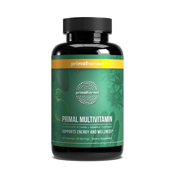 Primal Multivitamin – Once-a-Day Supplement with 21 Key Vitamins &