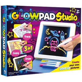John Adams | GLOWPAD 3-in-1 Studio: Create your own light up pictures! | Arts & crafts | Ages 4+