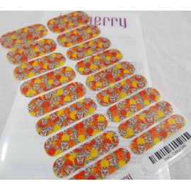 Jamberry Calaca 0916 54A2 Nail Wrap Full Sheet