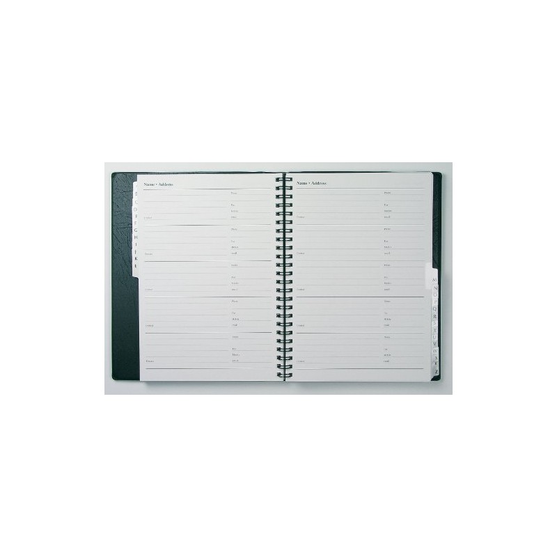 Collins BA5 Business Telehone and Address Book, Black