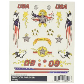 Woodland Scenics Pine Car Derby Dry Transfer Decal 4"X5" Sheet-Freedom Forever