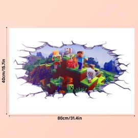 Thingehoy Wall Tattoo Children's Room Boy, Anime Wall Stickers Children's Room Wall Stickers Children's Room Boys Wall Stickers Kids Bedroom Wall Decoration