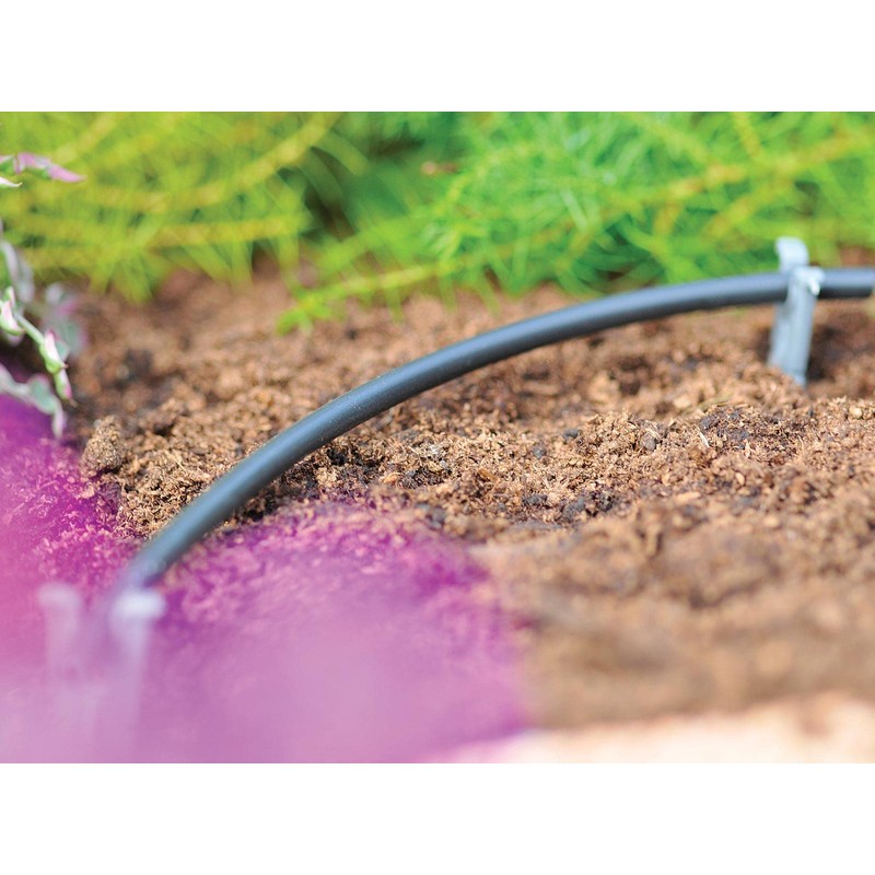 Hozelock 0025 2772 Micro Irrigation Supply Hose 25m, Black