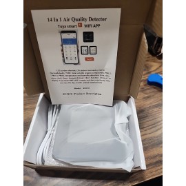 Monitor 14-in-1 Air Quality Monitor Indoor Temperature Sensors Detect