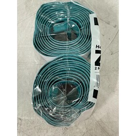 Abatix LOT OF 2 Max/ Abatix Peel & Stick Heavy Duty Zipper Teal 2.75" x 7' 2 Pack ZC02T