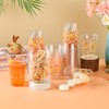 AimFun Daisy Groovy Plastic Cups Pink Orange Flower Party Cups