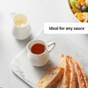 Gurygo 4 Pack 4 Oz Classic White Creamer with Handle